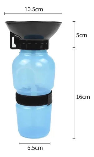 Botella Portátil de Agua para Mascotas – Hidratación Fácil en tus Paseos